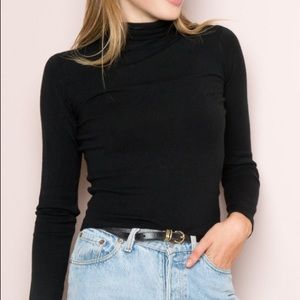 Brandy Melville Black Turtle Neck NWOT